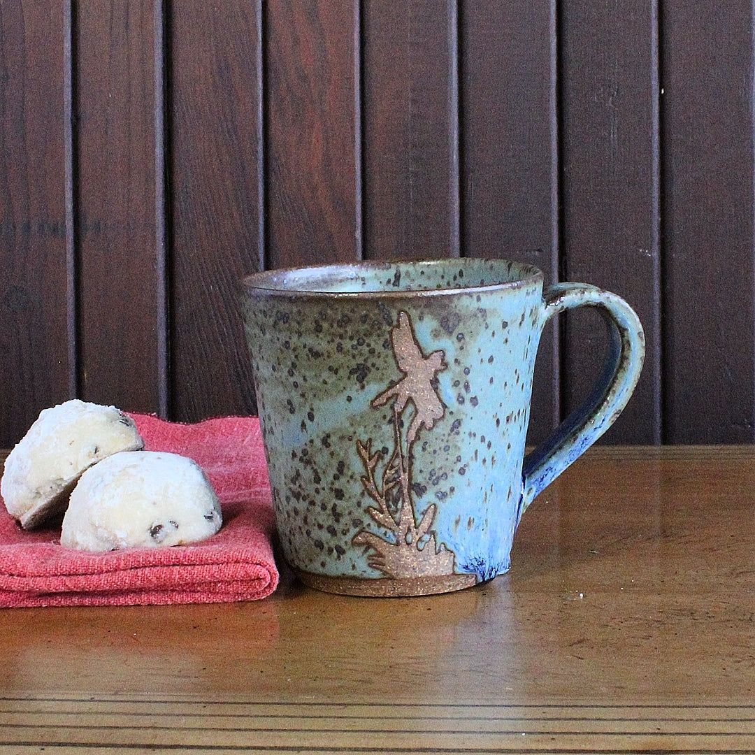 Blue Dragonfly Mug - Small