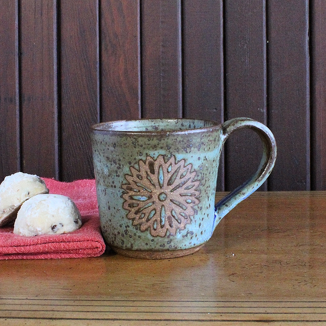 Blue Flower Mug - Small